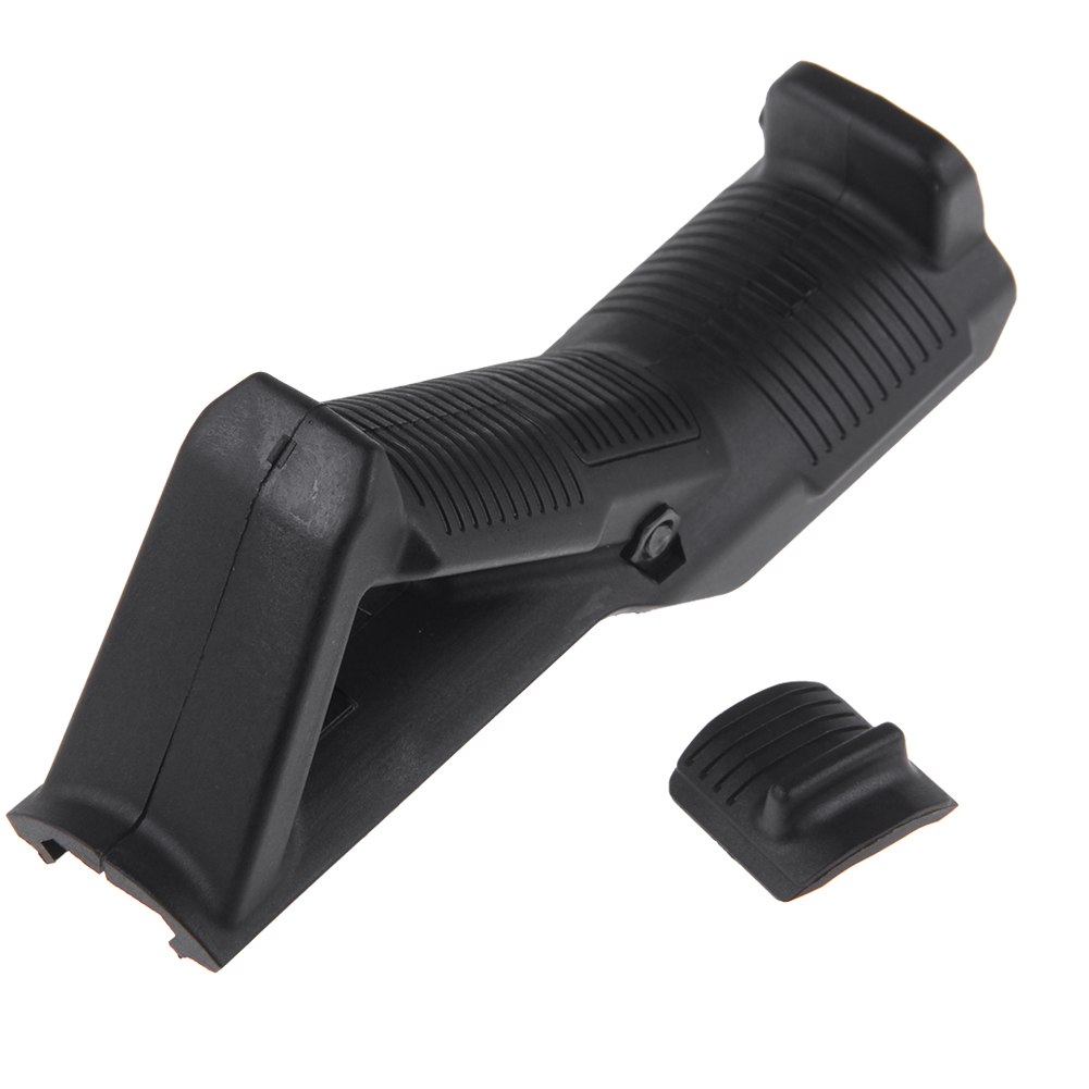 Balck Tactical Angled Foregrip Hand Guard Front Grip For Picatinny Quad 