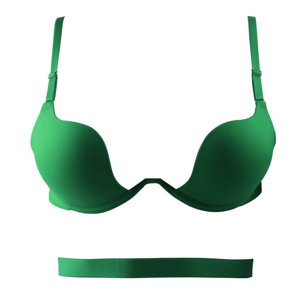 Sexy Women Deep U Low Cut Push Up Padded Bra Invisible Backless Convertible Bra Ebay 