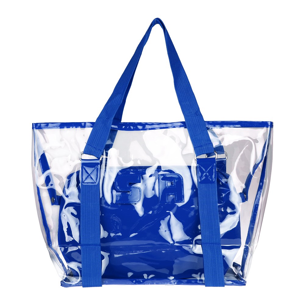 In Fashion Transparent Champagne Jelly Beach Bag Tote Shoulder Clear Bag PVC EBay
